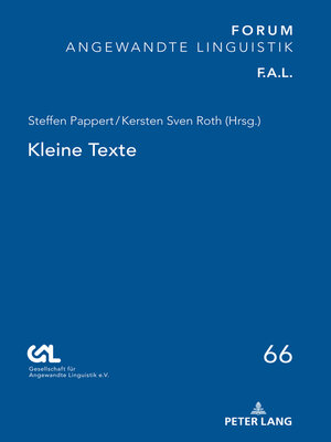cover image of Kleine Texte